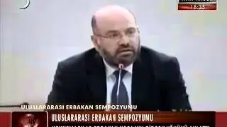 Uluslararası Erbakan sempozyumu - 2013