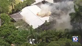 2 hurt in Wilton Manors house fire