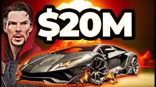 Top 10 Most Expensive Cars DESTROYED on Screen!
