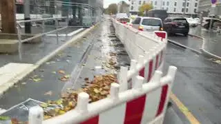 Aktueller Stand der Bauarbeiten auf der CITYBAHN (H&ouml;he Essen Hbf)