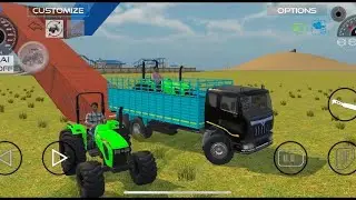 Drive JCB and Unloading Stone From Dumper in Game#jcb #tractor #dumper#truck#gamingvideos