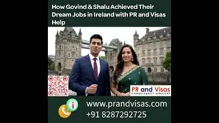 Govind and shalu gets a job in ireland #jobs #jobsearch #immigration #visa  #prandvisas #job