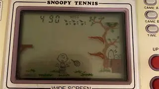 Nintendo game & watch: Snoopy Tennis