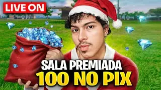 🎄SALA PREMIADA VALENDO PIX OU DIAMANTE 🎄 FREE FIRE AO VIVO ELEVEN XP 🎄 CAMPEONATO 4x4🎄 100 NO PIX