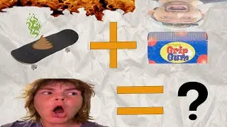 Aaron Kyro blew up my skateboard!