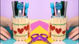 Creative idea with disposable items/Recycle and create♻️