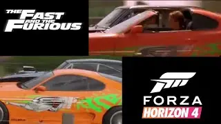 FH4 Fast and Furious Ending Race VS Original Scene (Comparison Video)