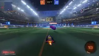 Rocket League: Grand Champion grind with a steering wheel controller challenge
