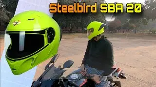I Bought it Again - Steelbird SBA 20 Flip Up Helmet Review - Best Helmet Under 2000