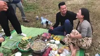 Câu cá dã ngoại với những người bạn