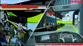 New Bus Simulator Cartoon Video 2026 | Funny Bus Cartoon Animation | Kids Learning Bus Game
