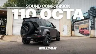 Milltek Defender 110 OCTA Sound Comparison