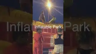 Inflatable Park Fight