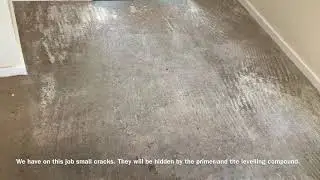 Birmingham Floors - Flooring preparation over new screed.