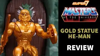Super7 Gold Statue He-Man Review