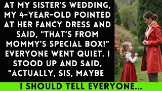My 4-Year-Old Pointed at Her Aunt's Wedding Dress and Said, 'That’s Mommy’s Money' — Then the Room