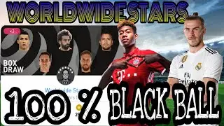 WORLDWIDE STARS BOXDRAW OPENNING.GET 2 BLACK BALLS ,,REAL TRICK REVEALED,PES 19 MOBILE ANDROID.|HD|✓