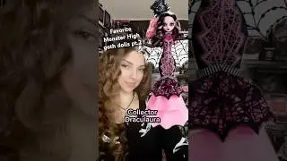 Мои любимые готические куклы Monster High, часть 2 | Коллекционная Дракулаура #monsterhigh