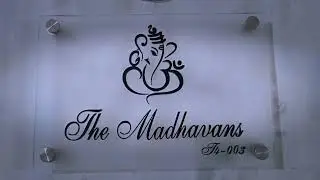 Frosted Acrylic name plate for uttar pradesh weather  shop online AcrylicNamePlates.artsNprints.com