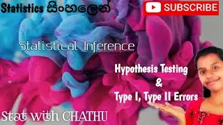 Hypothesis Testing and Type I, Type II Errors
