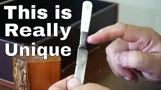 Antique Pearl-Handled Letter Opener | Knives on Dad's Desk