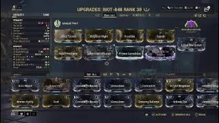 RIOT-848 blast build - Warframe