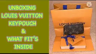LOUIS VUITTON KEY POUCH MONOGRAM UNBOXING & WHAT FITS INSIDE(15) #MJH VLOGSb| #MJH LVVLOGS