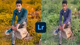 Lightroom Yellow Effect  Photo Editing//|| Moody Light Tone