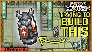 Building Zelda LTTP Enemy: Armos (The Hopping Statue thing) Scrap Mechanic Creative [Stream VOD]
