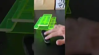 NEON PICNIC TABLE FOR FINGERBOARDS! #shorts
