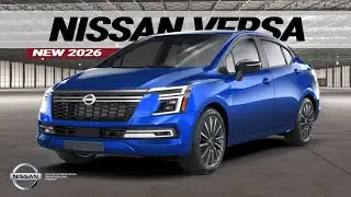 NISSAN VERSA 2026 Exterior Design That Makes You Stare, Many Think It's a Luxury Car? REDESIGN