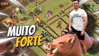 HOG ABSURDO DEMAIS NESSES ATAQUES ! REAGINDO AS CONFIGURAÇÕES DE CV14 USADAS NESSE META !