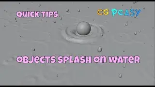 Blender How To Splash Objects On Water
