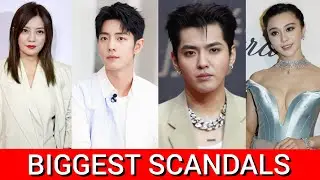 Top 5 Chinese Celebrities 😱 Biggest Scandals Exposed!