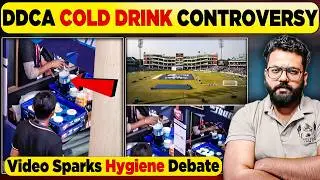 Arun Jaitley Stadium Viral Video Sparks Hygiene Debate | DDCA Clarification  Cold Drink Controversy