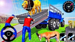 Farm Animal Transport Truck Simulator | Zoo Cargo Transport Driving | Android Gameplay