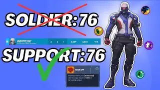 I Turned SOLDIER 76 into SUPPORT 76 in STADIUM... and its BROKEN (Overwatch 2)