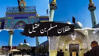 Maqam Ziarat Tiflan e Muslim Ibne Aqeel (A.S.) - Ali Shear Jaffri | Karbala Musayyib Iraq