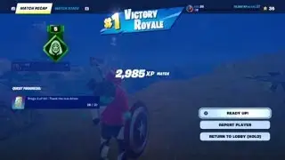 Fortnite zero build Solo's Avenger update