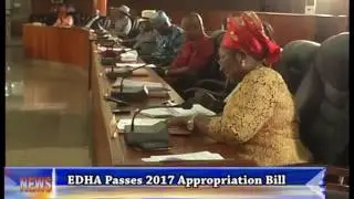 EDHA passes 2017 appropriation bill
