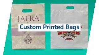 Custom Printed Plastic Bags with Logo | Universal Plastic