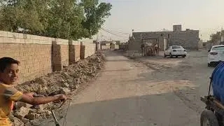 منطقة كاملة في قضاء الحمزة الشرقي لا زالت تعيش في العصور الوسطى ،(عجيب ما ستشاهد) 😳😳