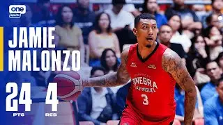 Jamie Malonzo STEPS UP BIG with 24 PTS for Brgy Ginebra vs. TNT 🎯 | PBA SEASON 49 COMMISSIONER'S CUP