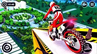 Impossible Moto Bike Stunts Ramp Moto Stunts-Best Android Gameplay HD #28