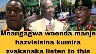 Mnangagwa woenda manje Hazvina kumira mushe inside Zanu Pf Chobvira listen this