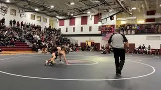 New Prague home meet (Connor Crabb NP against Mason Berger SW)