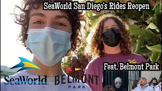 SeaWorld San Diego&rsquo;s Rides REOPEN (Feat. Belmont Park) 2021