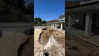 How To Demo A Pool In 4 Days 💯 #shorts #pool #demolition