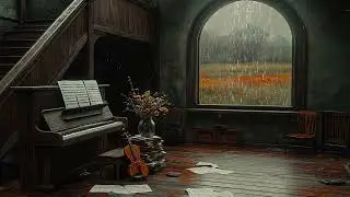Escape to a Rainy Countryside 🌧️ Piano Music for Quiet Focus and Relaxation