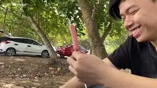 PANTAI BATU LAYAR‼️ terkini meriah 